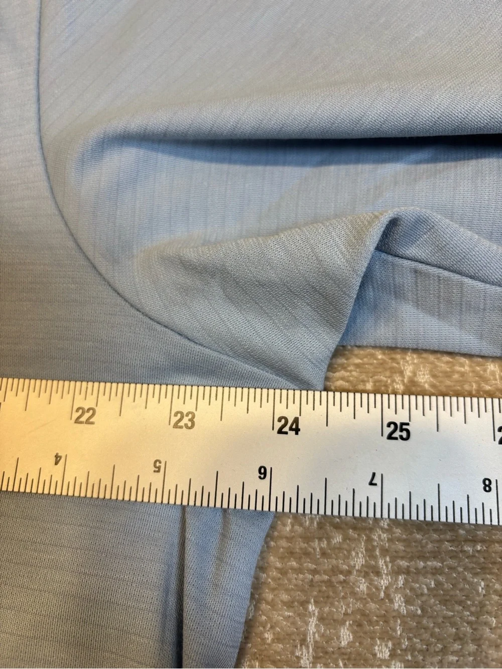 Travis Mathew The Heater Polo Shirt Blue Mens XL Performance Golf 1MW396 - Picture 3 of 8